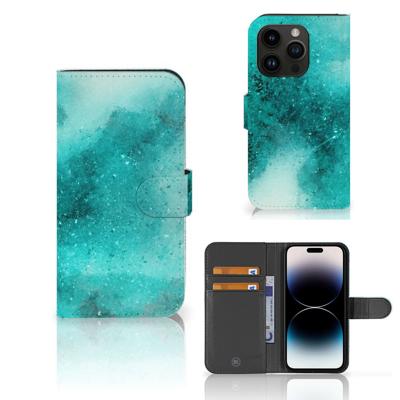 Hoesje iPhone 15 Pro Painting Blue