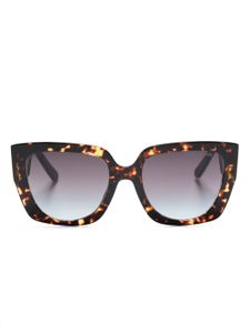 Marc Jacobs Eyewear lunettes de soleil à monture carrée - Marron
