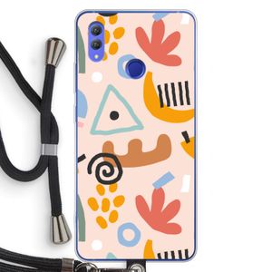 Abstract: Honor Note 10 Transparant Hoesje met koord