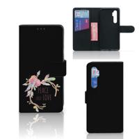 Xiaomi Mi Note 10 Lite Leuk Hoesje Boho Text | Portemonnee hoesje
