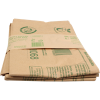 Afvalzak | Papier | 240l | 105x120cm | bruin | 30 stuks