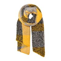 ONLY geruite sjaal geel - thumbnail