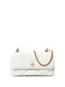 Tory Burch sac à bandoulière Kira en cuir matelassé - Blanc