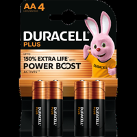 Duracell Plus AA 4 Stuks bij Jumbo