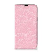 iPhone 13 Smart Cover White Flowers