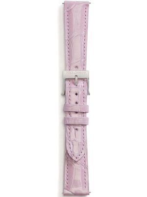 Dolce & Gabbana bracelet-montre à logo embossé - Rose