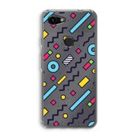 8-bit N°8: Google Pixel 3a Transparant Hoesje