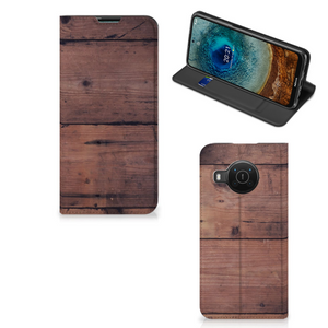 Nokia X20 | X10 Book Wallet Case Old Wood