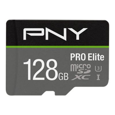 Micro SD kaart met adapter PNY P-SDU128V31100PRO-GE Pro Elite C10 128 GB