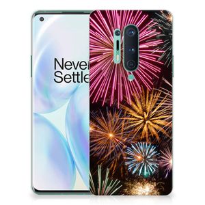 OnePlus 8 Pro Silicone Back Cover Vuurwerk