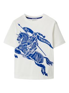 Burberry Kids t-shirt à imprimé EKD - Blanc