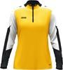 JAKO 8670D Ziptop Dynamic Dames - Geel/Wit/Zwart - XL (46/48)