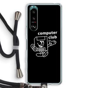 Floppyhead: Sony Xperia 5 III Transparant Hoesje met koord