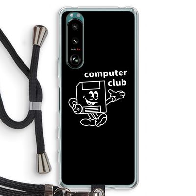 Floppyhead: Sony Xperia 5 III Transparant Hoesje met koord