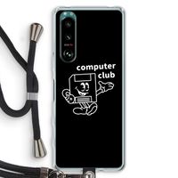 Floppyhead: Sony Xperia 5 III Transparant Hoesje met koord