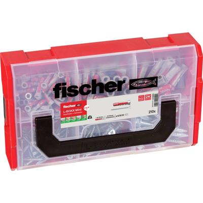 Fischer 535969 DUOPOWER Assortimentsdoos pluggen 210 onderdelen Fischer 535969 DUOPOWER Assortimentsdoos pluggen 210 onderdelen