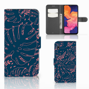 Samsung Galaxy A10 Hoesje Palm Leaves
