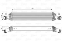 Intercooler, inlaatluchtkoeler 818654