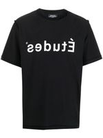 Etudes t-shirt à logo imprimé - Noir - thumbnail