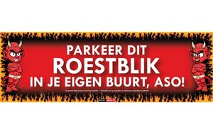 Sticky Devil Parkeer dit roestblik in je eigen buurt, aso!   -