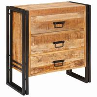 Dressoir met lade Bruin 66 x 33 x 70 cm massief mangohout
