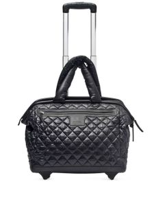 CHANEL Pre-Owned valise Cocoon matelassée (2012) - Noir