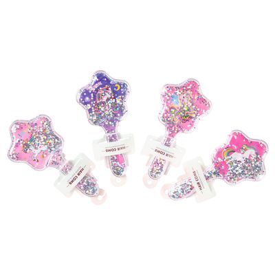 LG-Imports Borstel eenhoorn glitter
