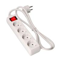 4-voudige Stekkerdoos met Schakelaar EDM 41064 Schuko (5 m)
