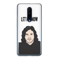 Let It Snow: OnePlus 7 Pro Transparant Hoesje