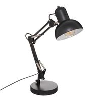 Atmosphera Tafellamp/bureaulampje Design Light Classic - zwart - H56 cm - thumbnail