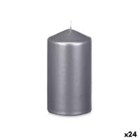 Kaars Acorde Zilverkleurig 7 x 13 x 7 cm (24 Stuks)