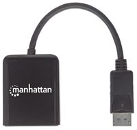 Manhattan 207768 DisplayPort-splitter 2 poorten 3810 x 2160 Pixel - thumbnail