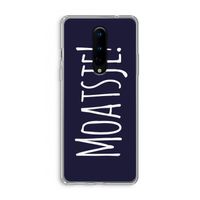 Moatsje!: OnePlus 8 Transparant Hoesje