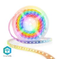 Lichtstrip met ledverlichting van SmartLife (5 m)