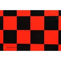 Oracover 491-023-071-002 Strijkfolie Fun 5 (l x b) 2 m x 60 cm Rood, Zwart