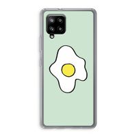 Spiegelei: Samsung Galaxy A42 5G Transparant Hoesje
