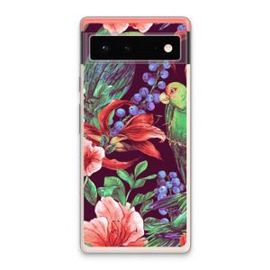 Papegaaien: Google Pixel 6 Transparant Hoesje