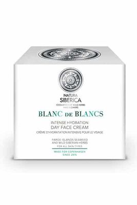Natura Siberica Intense hydration day face cream, Blanc de blancs (50 ml)
