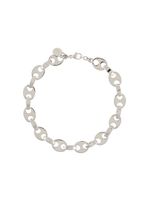 Rabanne bracelet en maille grain de café - Argent