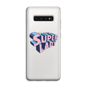 Superlady: Samsung Galaxy S10 4G Transparant Hoesje