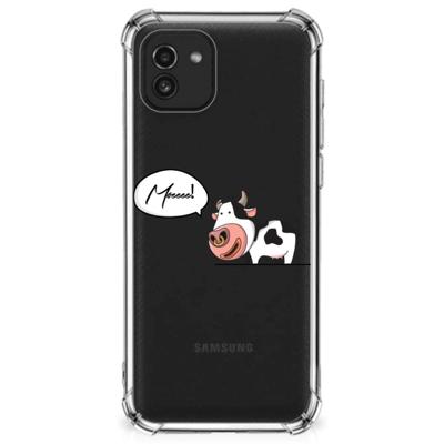 Samsung Galaxy A03 Stevig | Bumper Hoesje | Cow