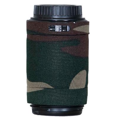 Lenscoat Canon 55-250mm is Forest Green Camo