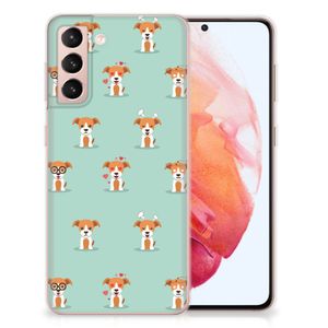 Samsung Galaxy S21 TPU Hoesje Pups