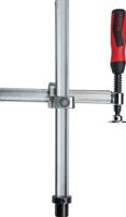 Bessey spanelement | met variabel werkbereik max. 300 mm | voor borings-d. 28 mm | 1 stuk - twv28-30-17-2k - twv28-30-17-2k