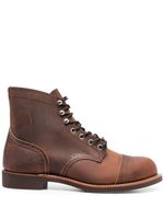 Red Wing Shoes bottines en cuir à lacets - Marron