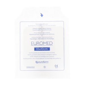 Euromed 10x10cm 1 Eilandpleister Steriel