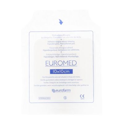 Euromed 10x10cm 1 Eilandpleister Steriel