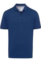 Brax Modern Fit Polo shirt Korte mouw donkerblauw