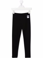 Mini Rodini legging à détail de patch - Noir