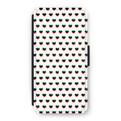 Hartjes: iPhone 12 Flip Hoesje